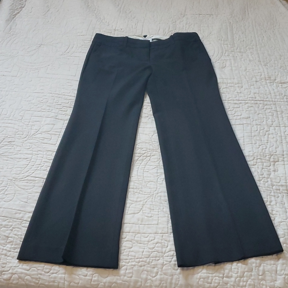 💜5/$10💜 LOFT black slacks marisa fit, 2P